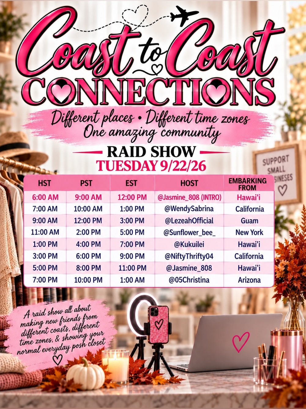 💕COAST TO COAST CONNECTIONS RAID SHOW💕 - Picture 3 of 3